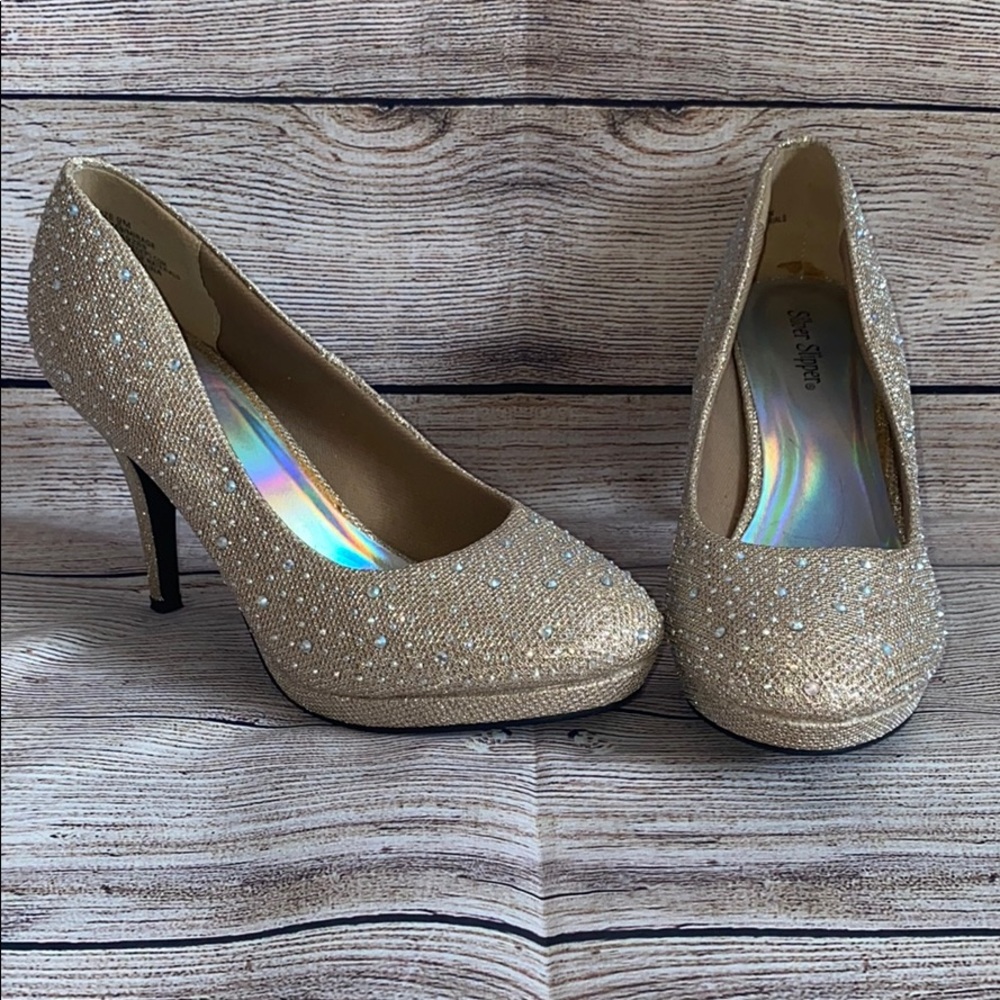 Gold Shoes